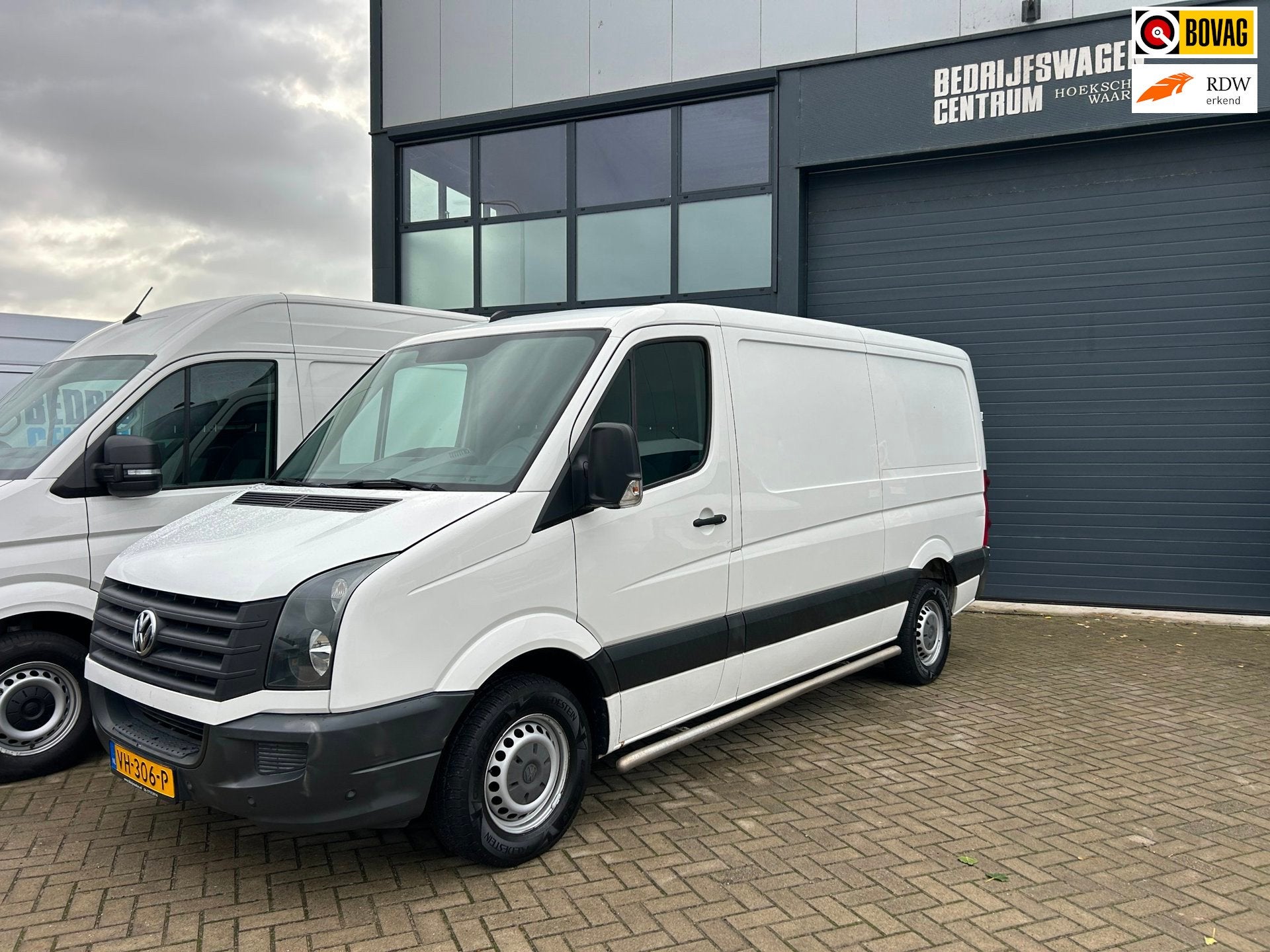 Volkswagen Crafter 35 2.0 TDI 136PK L2H1 3.500kg. trekhaak, Auto's, Euro 5, Gebruikt, Zwart, 4 cilinders