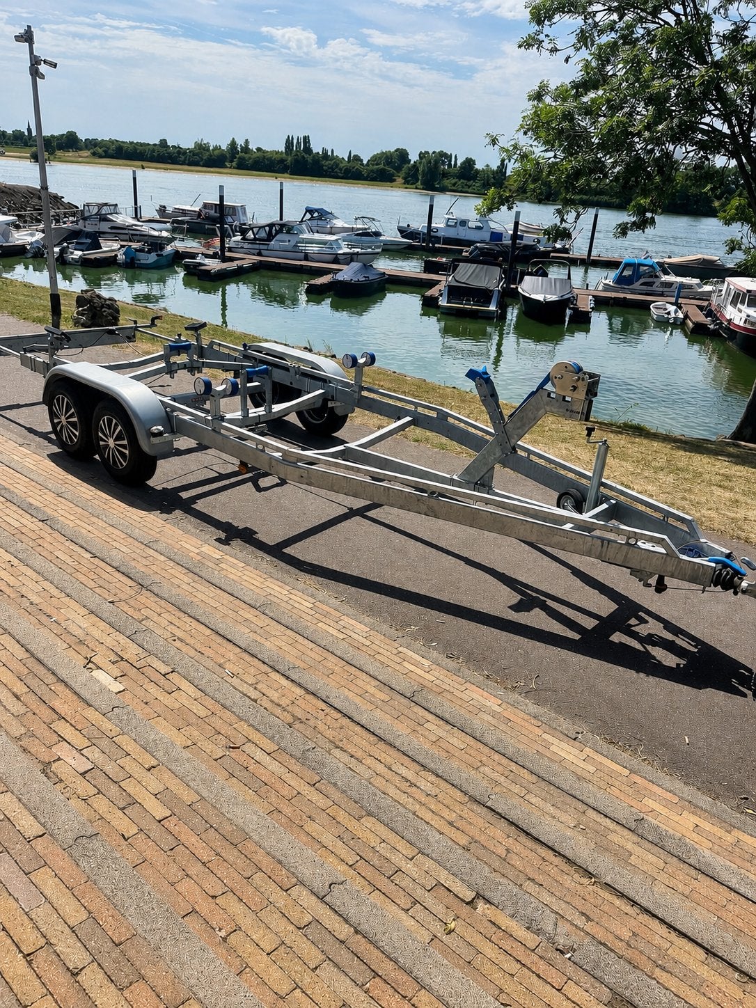 Vlemmix 2700 kilo as tandemasser tot ruim 7 meter bwj 021, Ophalen, Zo goed als nieuw, Minder dan 6 meter
