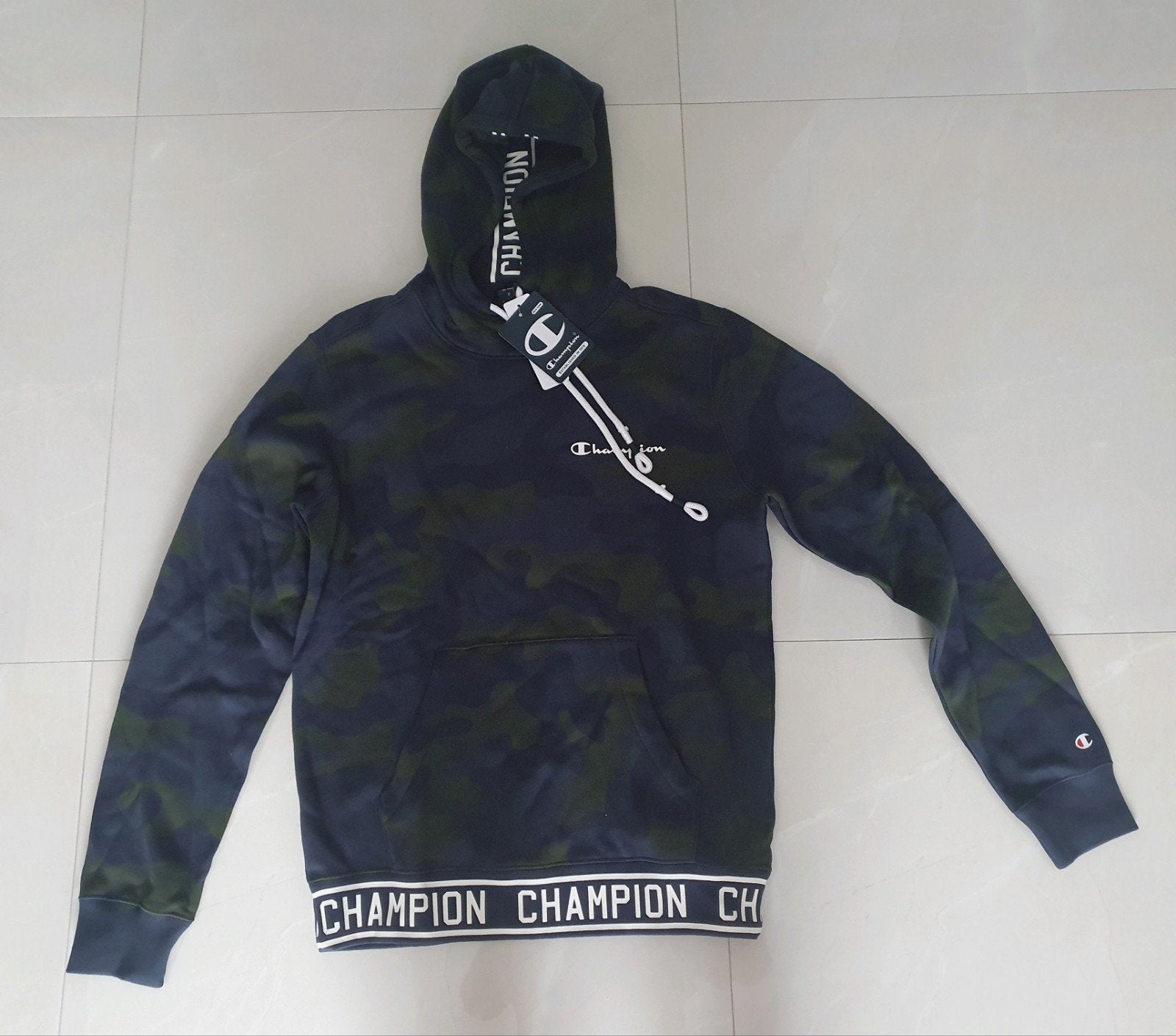 Champion Hoodie Camouflage - Nieuw met labels maat S, Meerkleurig, Champion, Nieuw, Ophalen of Verzenden