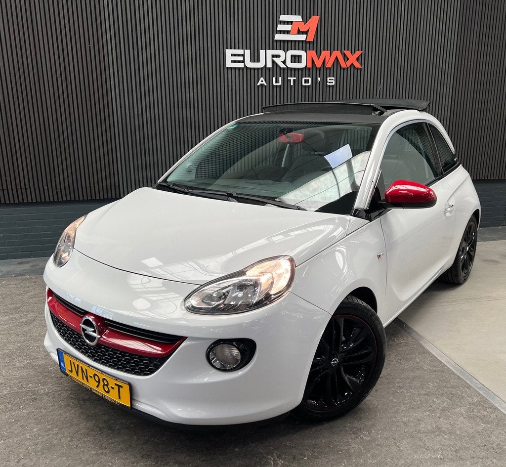 Opel ADAM 1.2 Opendak - Cruise - Airco - Tlf verbinding, Voorwielaandrijving, Gebruikt, 4 cilinders, 4 stoelen