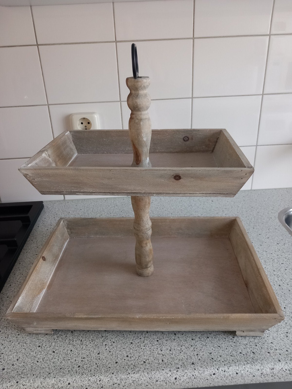 Houten etagerie, Huis en Inrichting, Ophalen