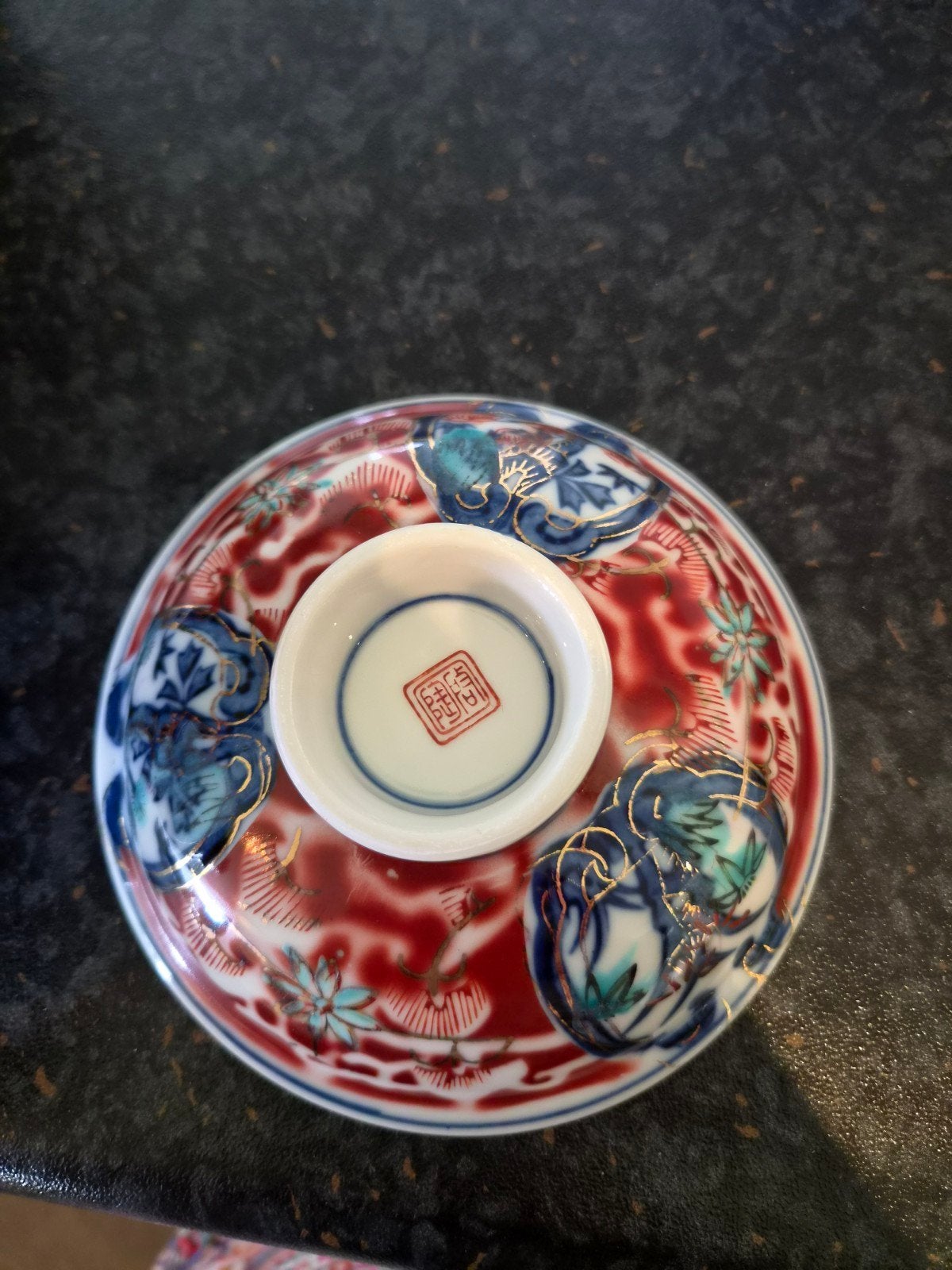 Imari Chinese Rijstkom met Deksel - Goede Staat, Antiek en Kunst, Ophalen of Verzenden