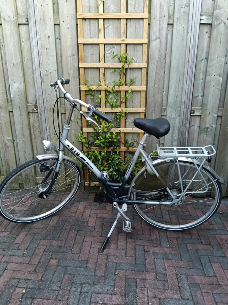 Rih Sigma fiets grijs/blauw, 53 tot 56 cm, Ophalen, Gebruikt, Overige merken