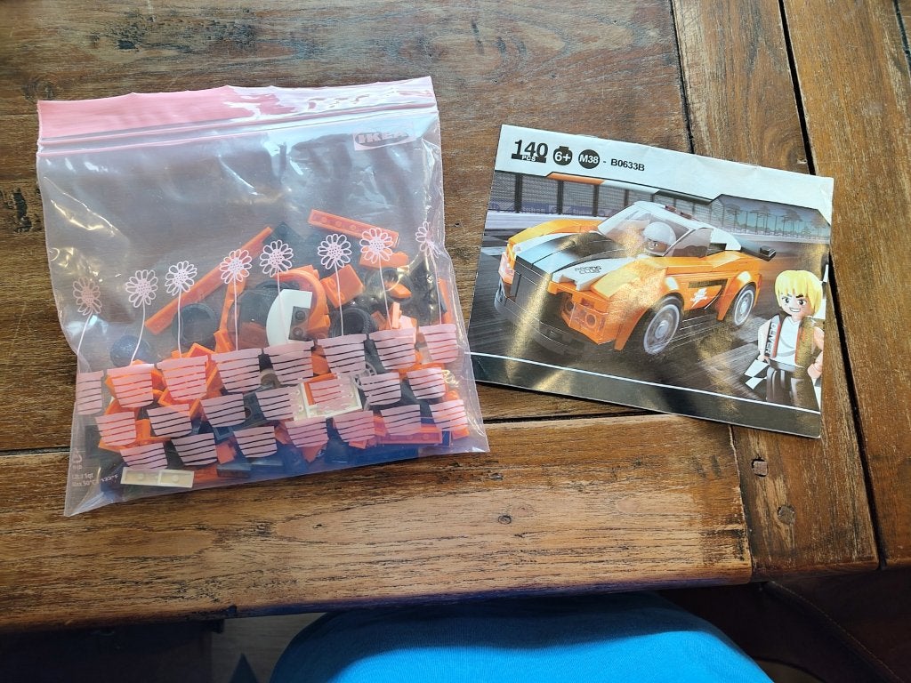 Sluban Sports Car Bobcat bouwstenen set (M38-B0633B), Ophalen of Verzenden, Zo goed als nieuw, Overige merken