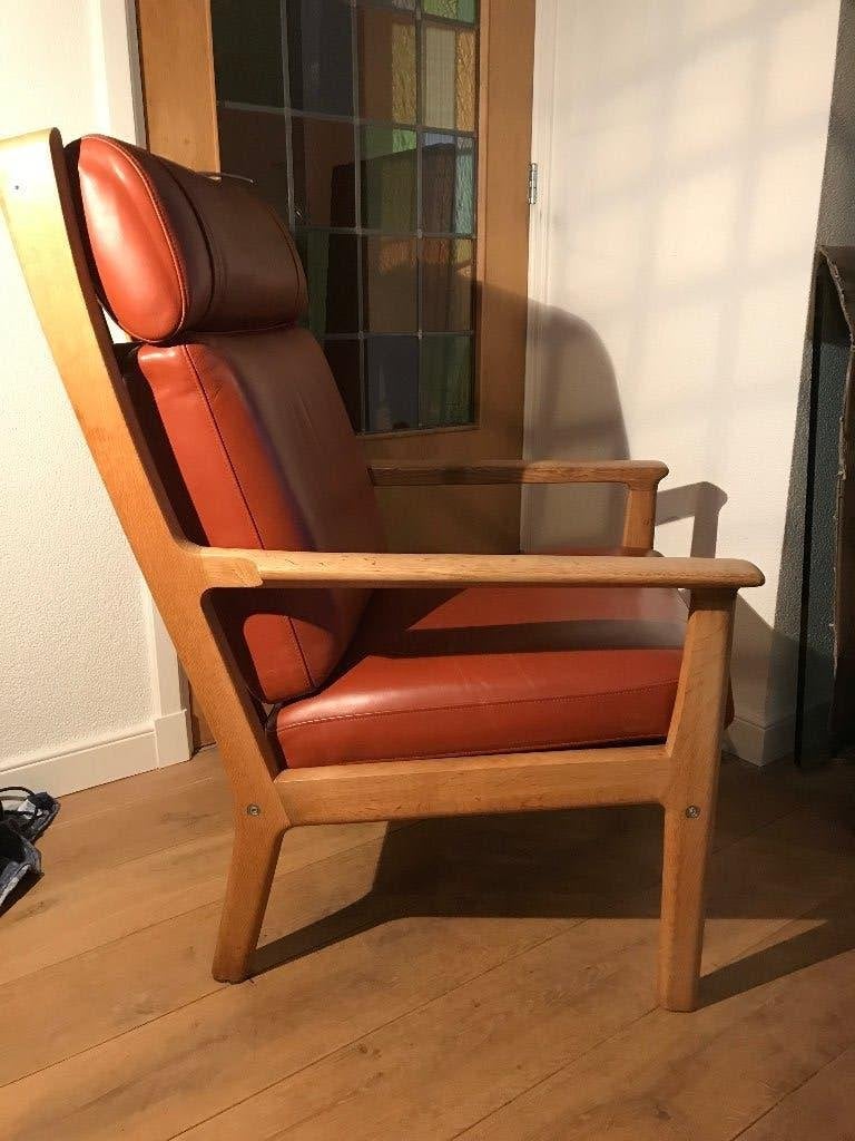 Getama Hans J. Wegner GE265 fauteuil stoel vintage, Ophalen, Gebruikt, Nvt, Nvt