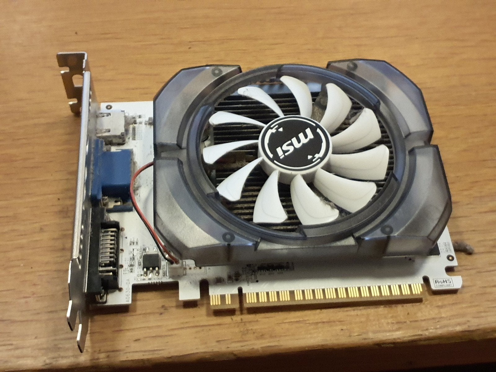 MSI N730-2GD3V2 NVIDIA GeForce GT 730 Grafische Kaart, Computers en Software, Videokaarten, Gebruikt, PCI-Express 2, GDDR3, HDMI