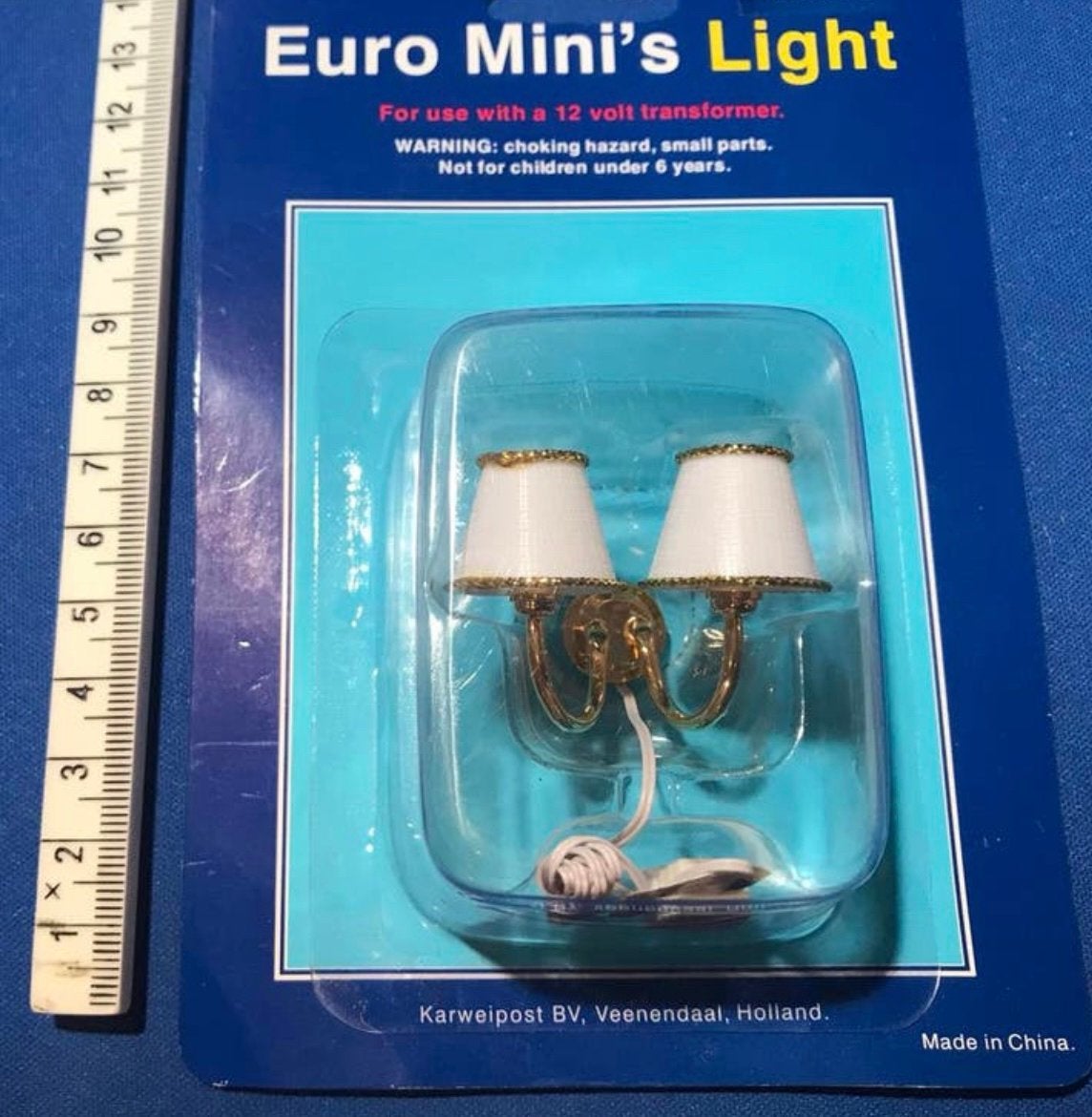 Wandlamp poppenhuis, Ophalen of Verzenden, Zo goed als nieuw, Poppenhuis