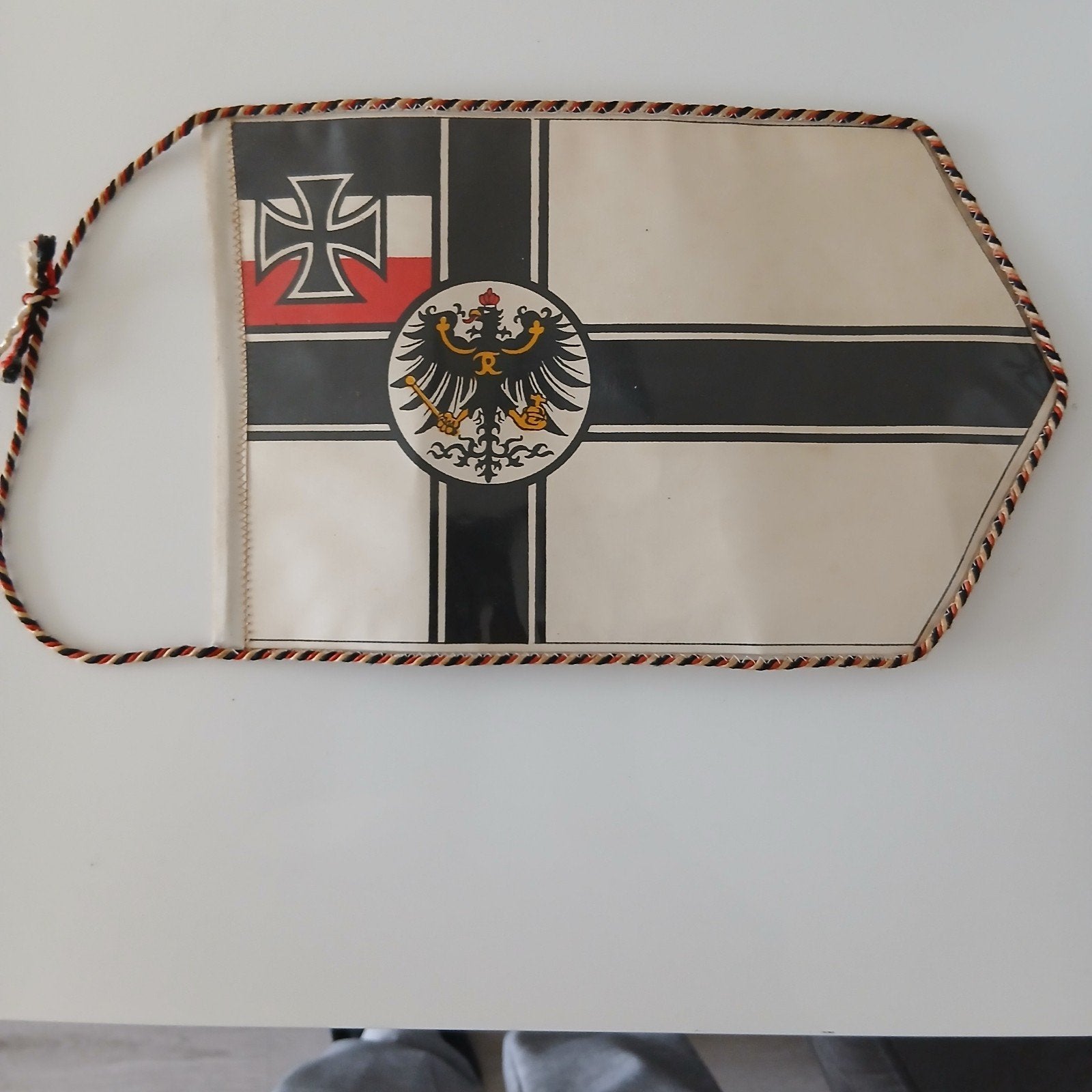 Replica Reichskriegsflagge (Duitse Oorlogsvlag) Eerste Werel, Verzamelen, Ophalen, Landmacht, Duitsland