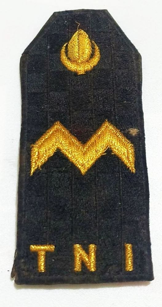 Schouder-epaulet van een onderofficier van de T.N.I., Ophalen of Verzenden, Landmacht, Azië, Embleem of Badge
