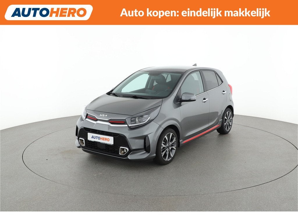 Kia Picanto 1.0 DPi GT-Line | YB71910 | (bj 2022, automaat), Auto's, Kia, 83 pk, Gebruikt, Met garantie (alle), 4 stoelen
