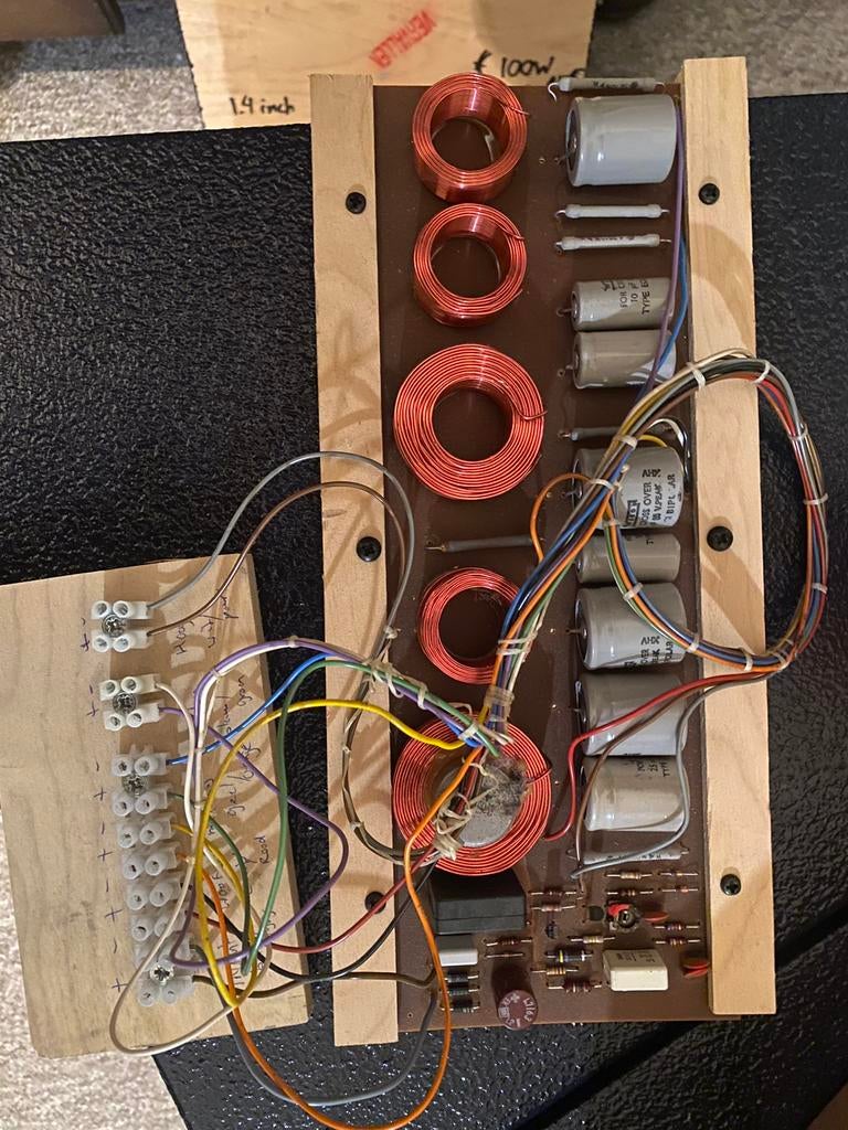Vintage onderdelen B&W 4 weg speaker, Ophalen of Verzenden, Gebruikt