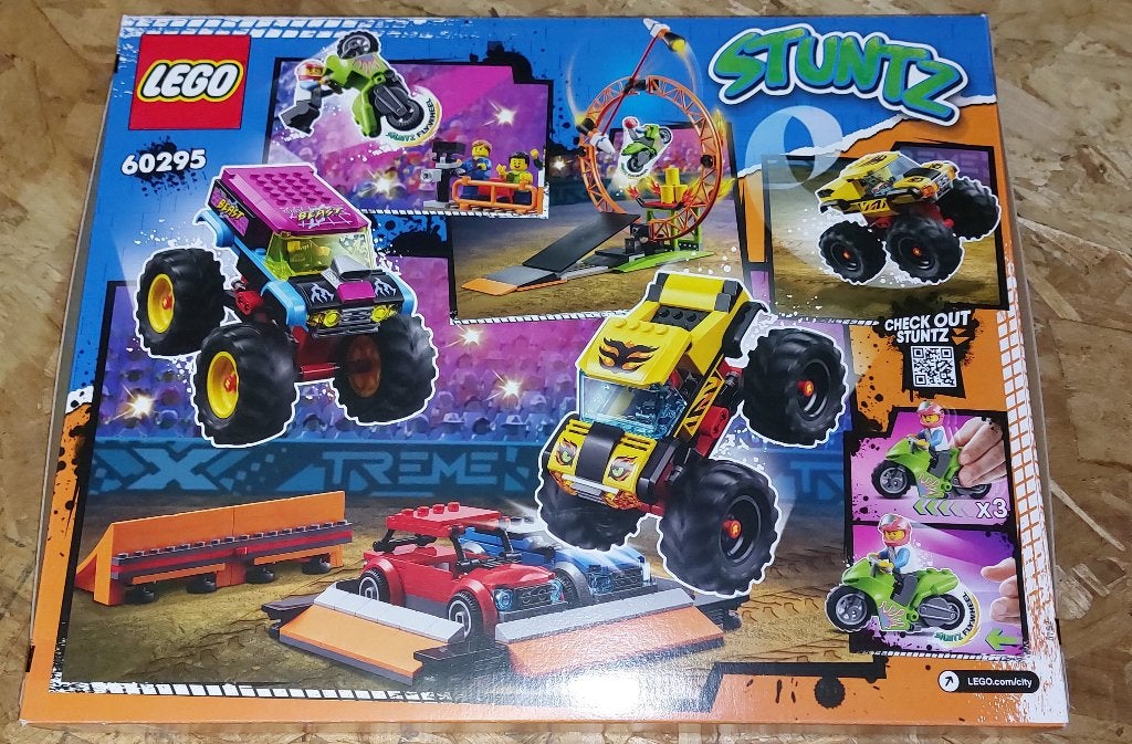 LEGO City Stuntz Stuntshow Arena - 60295 - NIEUW, Lego, Overige typen, Nieuw, Ophalen of Verzenden