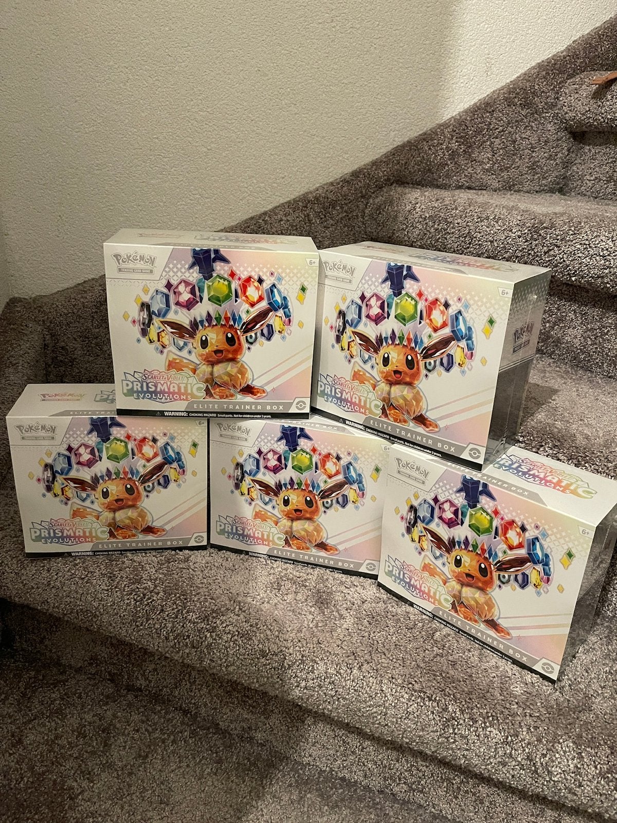 Pokemon Prismatic Evolution Elite Trainer Box (ETB), Ophalen of Verzenden, Nieuw