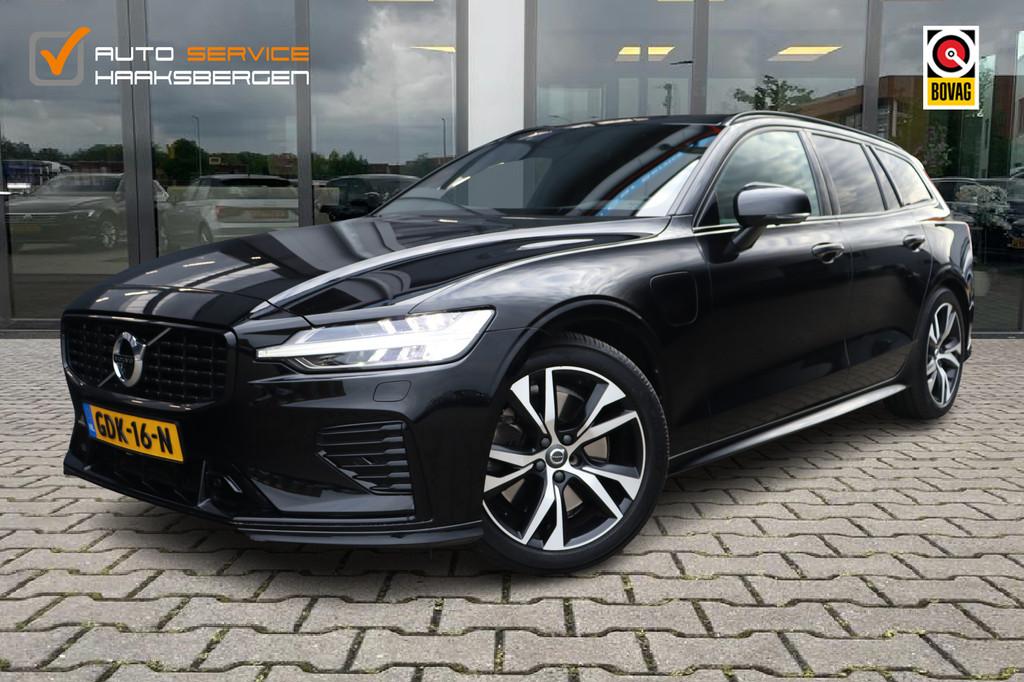 Volvo V60 2.0 T6 Recharge AWD R-Design | Pano | ACC | Camera, Auto's, Gebruikt, Hybride Elektrisch/Benzine, 11 kWh, Te koop
