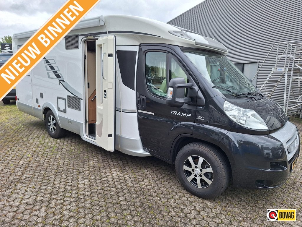Hymer Tramp 678, Caravans en Kamperen, Campers, Achteruitrijcamera, Ringverwarming, Fiat, Bedrijf