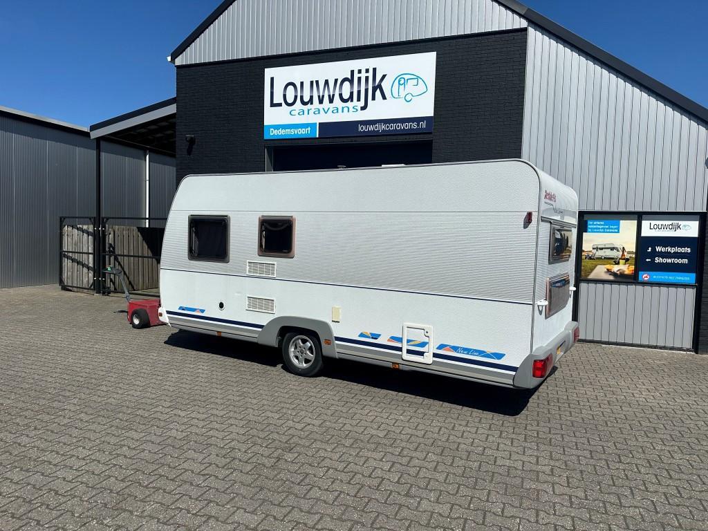 DETHLEFFS Newline 490 TK ’00 (5pers., Stapelbed), Caravans en Kamperen, Rondzit, Overige typen, Bedrijf, Kelvinstraat 23
7701BZ  Dedemsvaart, NL