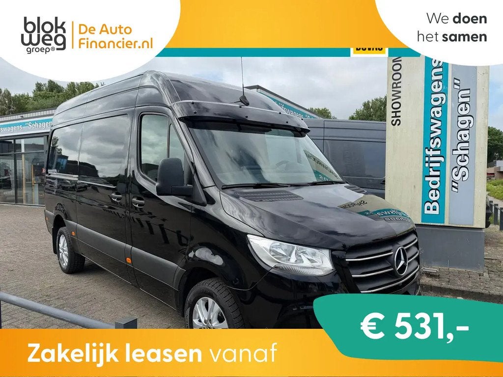 Mercedes-Benz Sprinter 319 CDI V6 L2H2 E6 | Mbu € 32.950,0, Auto's, Bestelauto's, Bedrijf, Lease, Financial lease, ABS, Airconditioning
