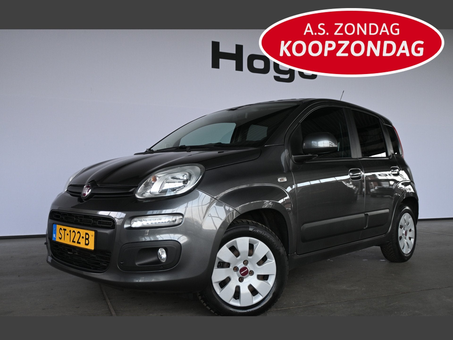 Fiat Panda 0.9 TwinAir Lounge NAP Airco Elektrisch pakket Go, Auto's, Fiat, Stof, Gebruikt, Panda, Met garantie (alle)
