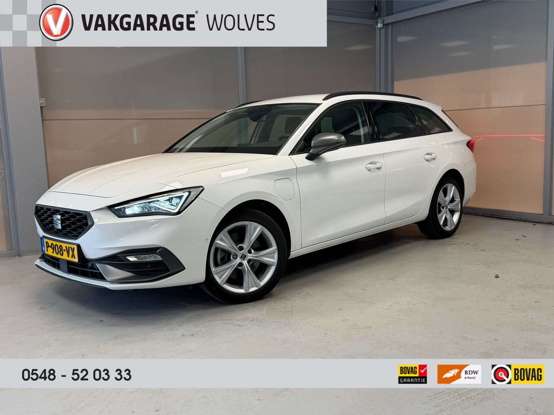 Seat Leon Sportstourer 1.4 TSI eHybrid PHEV FR Business Inte, Auto's, Dealer onderhouden, Gebruikt, 4 cilinders, Leon