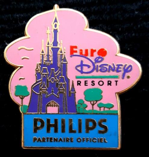 Philips- Euro Disney Resort pin, Verzenden, Nieuw, Merk, Speldje of Pin