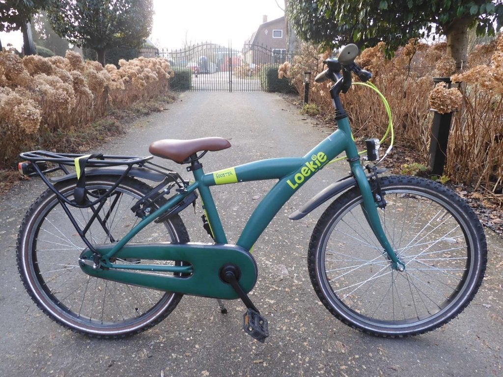 1 jaar oude  22 inch Loekie Booster  met lage opstap, Fietsen en Brommers, Terugtraprem, 22 inch, Loekie, Niet ingevuld