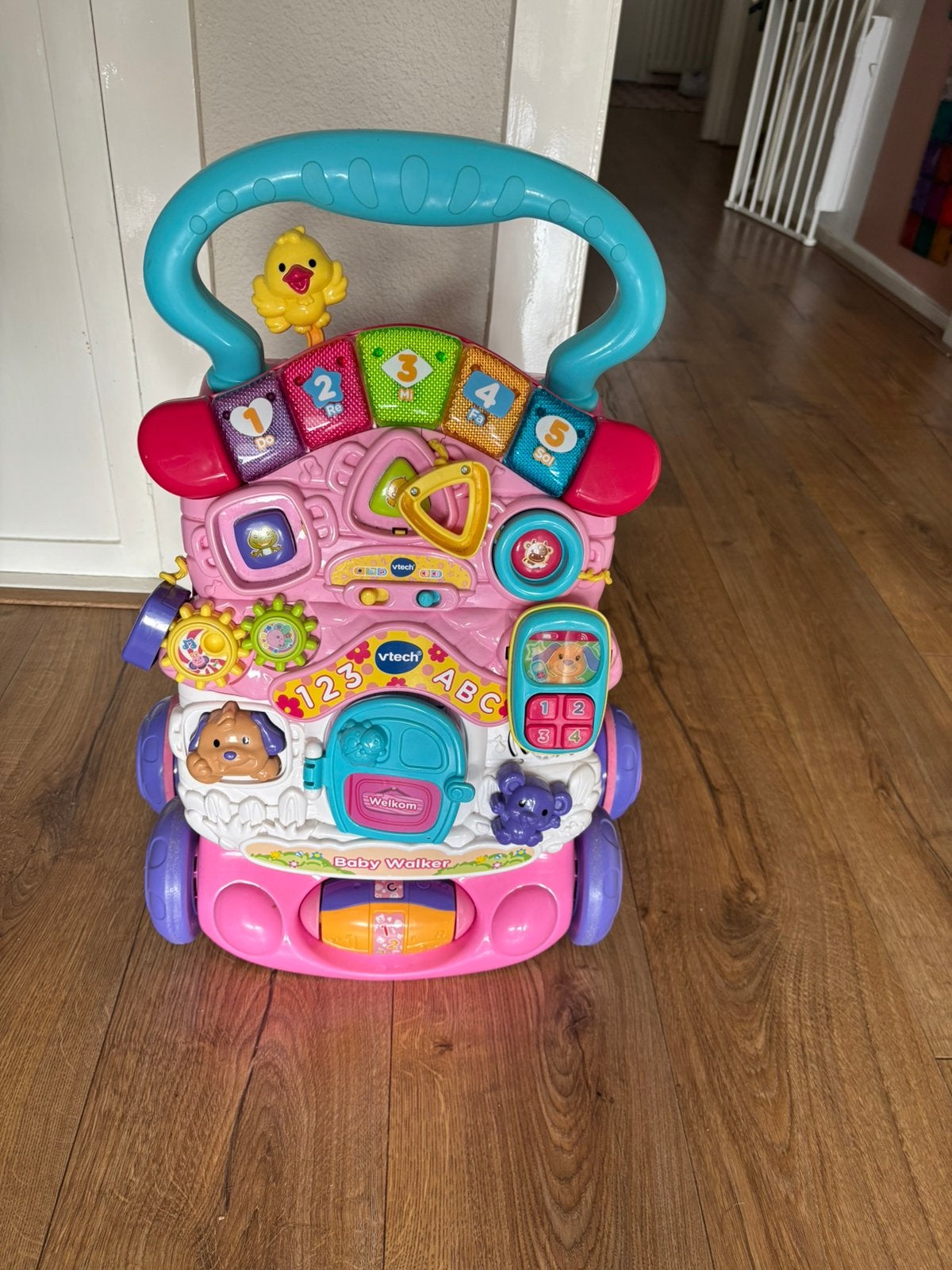 V-tech loopkar, Kinderen en Baby's, Speelgoed | Vtech, Ophalen, Zo goed als nieuw, 6 maanden tot 2 jaar