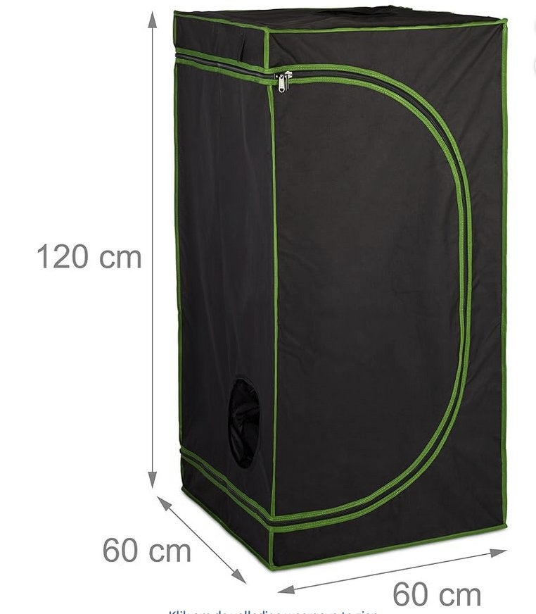 (Hydro) kweekset (tent, lampen, kastje, sponzen, bakjes), Ophalen, Zo goed als nieuw, Kweektent