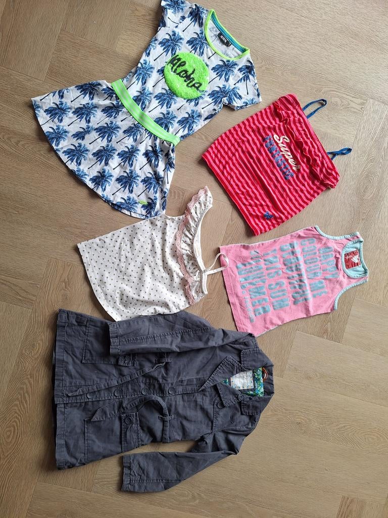 Zomerkleding pakketje maat 110/116, Ophalen of Verzenden, Gebruikt, Maat 110