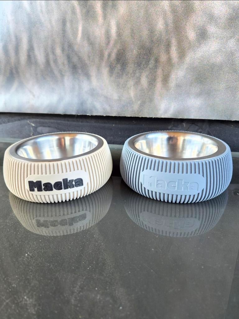 Gepersonaliseerde voer- en drinkbakjes voor hond of kat, Meerdere dieren