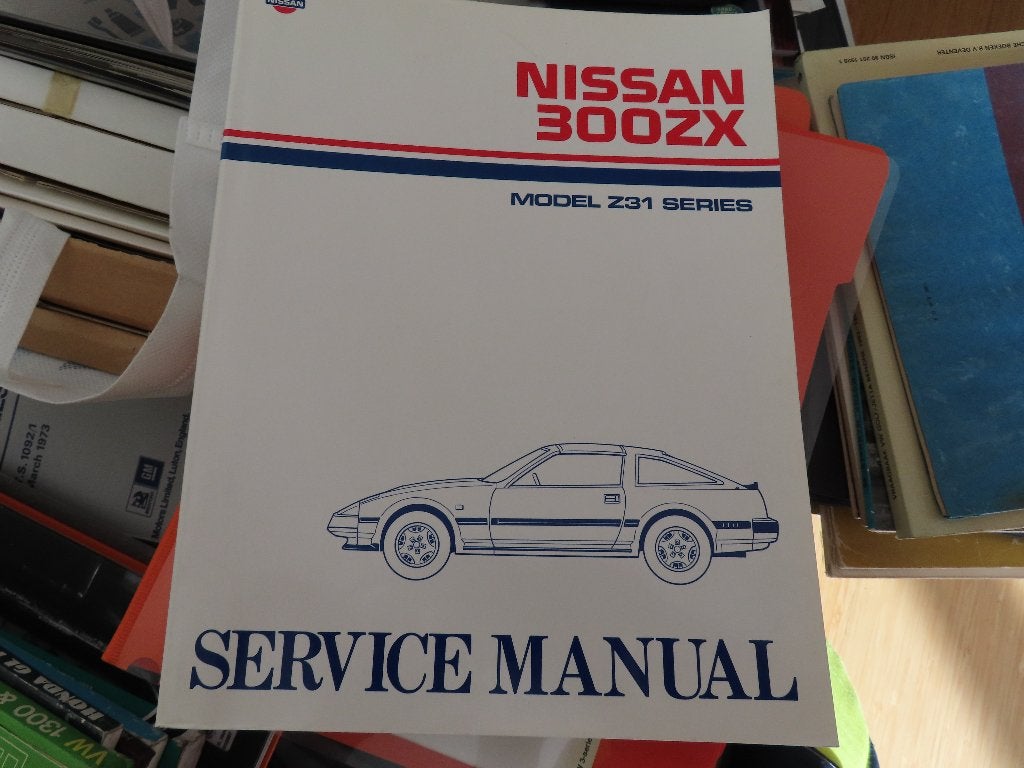 Dealer werkplaatshandboek Nissan 300 ZX model Z31 1984, Ophalen of Verzenden