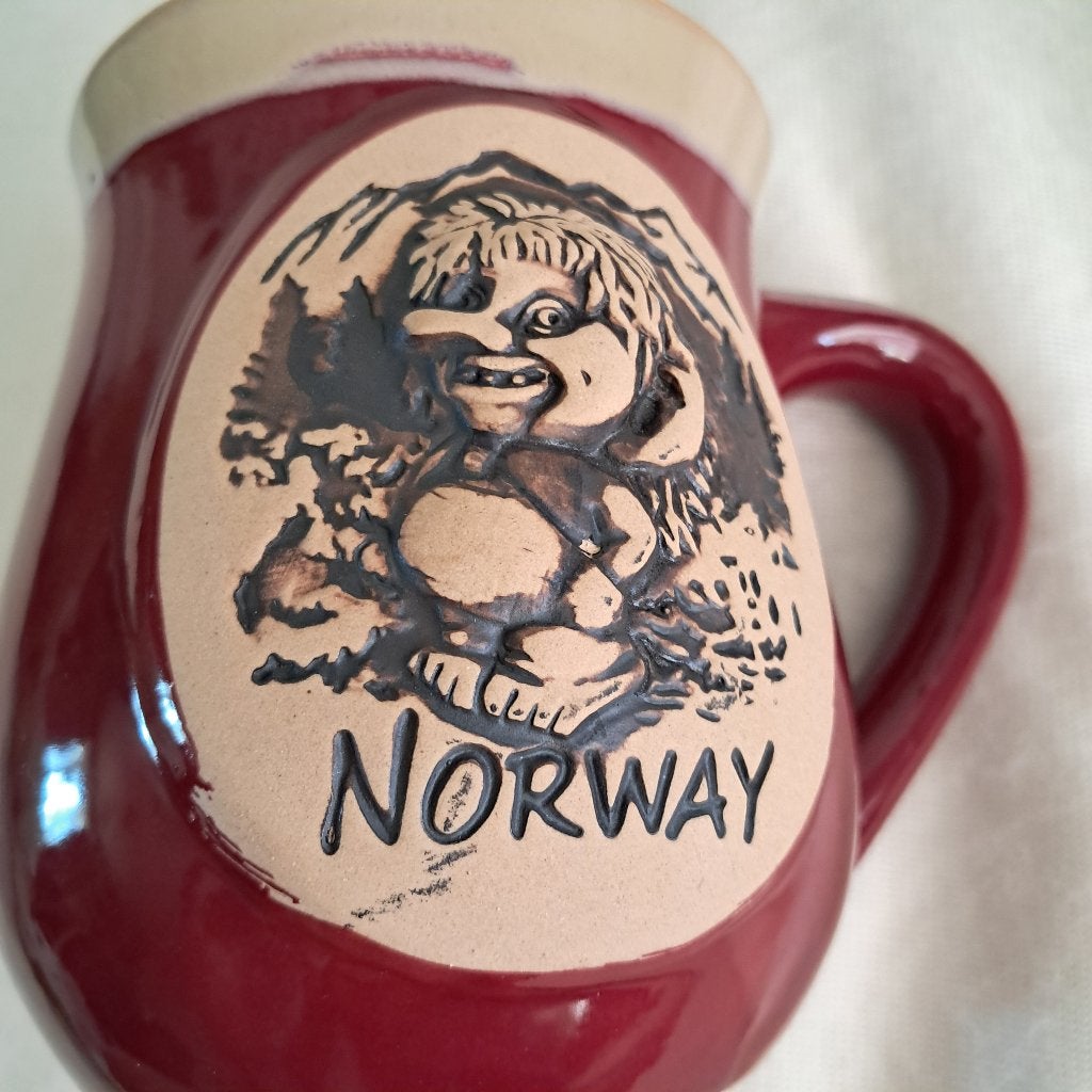 Norway trol mokken, set van 2 groot formaat 1108, -, -, Zo goed als nieuw, Overige stijlen