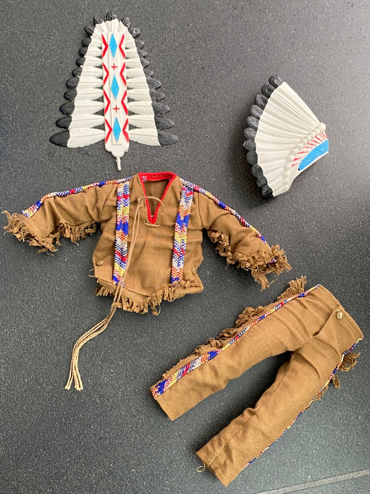 Vintage Palitoy Action Man Indian chief native American, Verzenden
