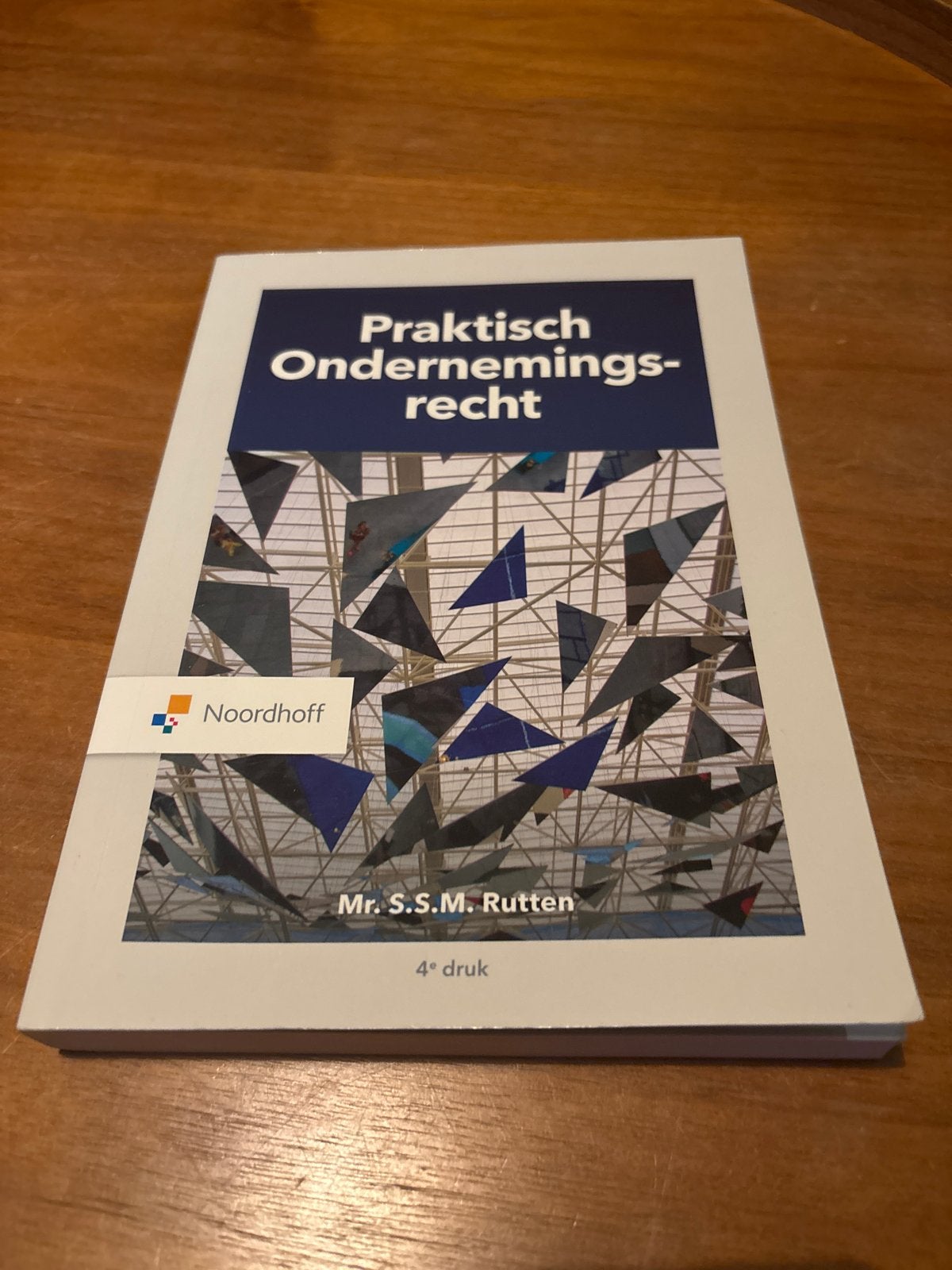 Praktisch Ondernemingsrecht - Mr. S.S.M. Rutten, Ophalen of Verzenden, Beta, Zo goed als nieuw, HBO
