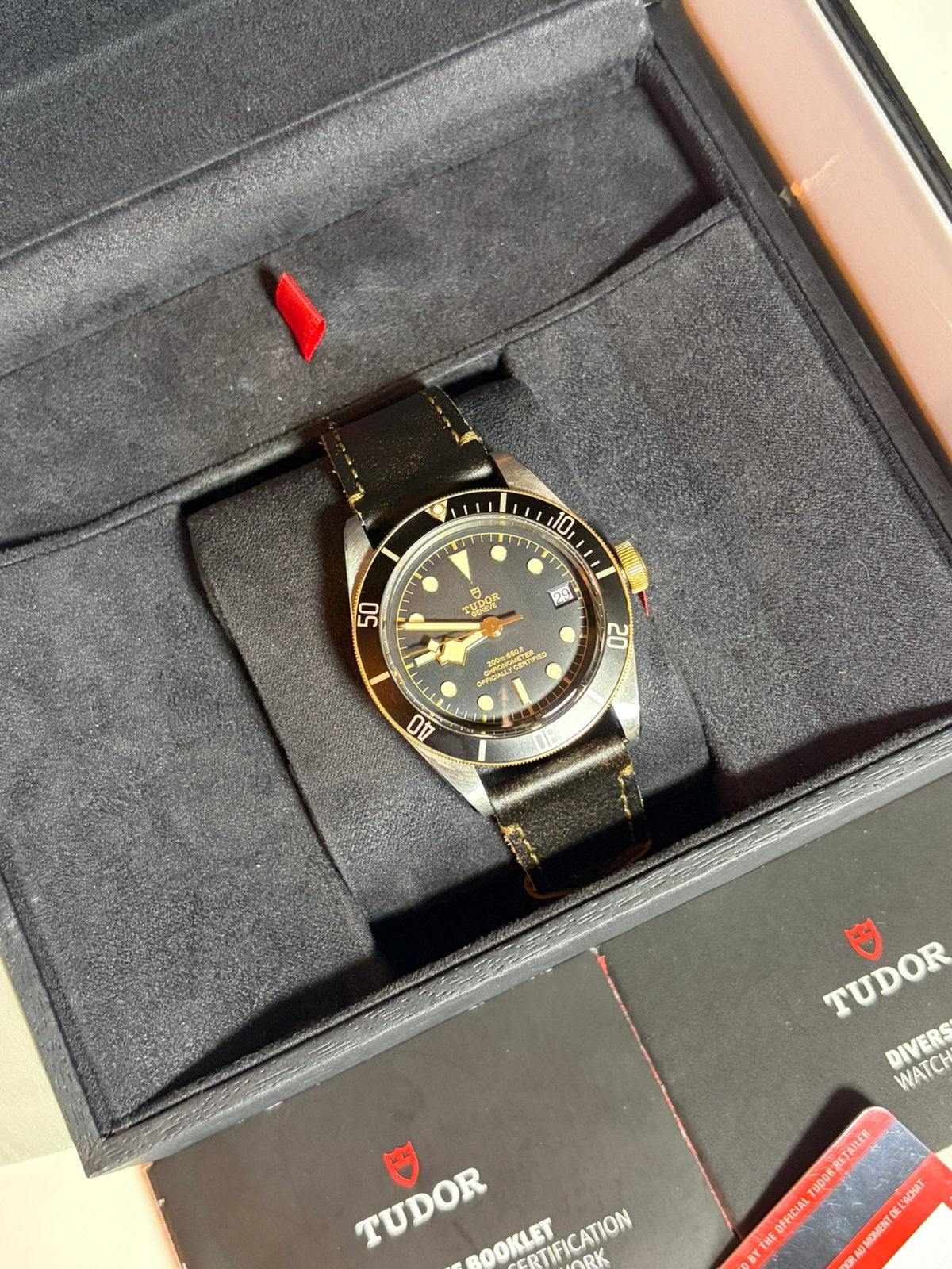 Tudor Black Bay S&G 79733N – 2020 – Full Set, Ophalen of Verzenden, Zo goed als nieuw, Staal, Overige merken
