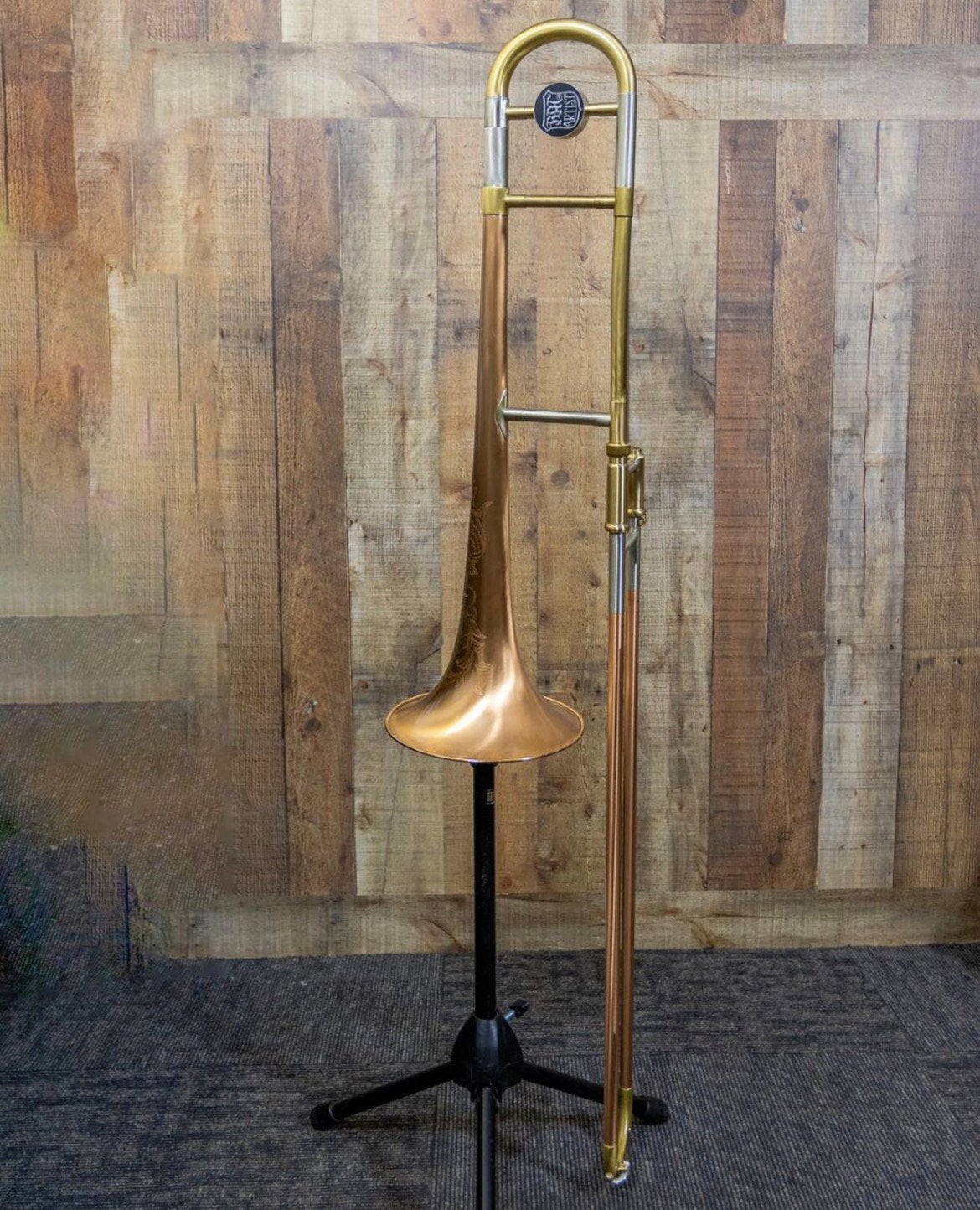 Trombone B.A.C. Elliot Masin Artist series, Ophalen of Verzenden, Zo goed als nieuw, Tenor