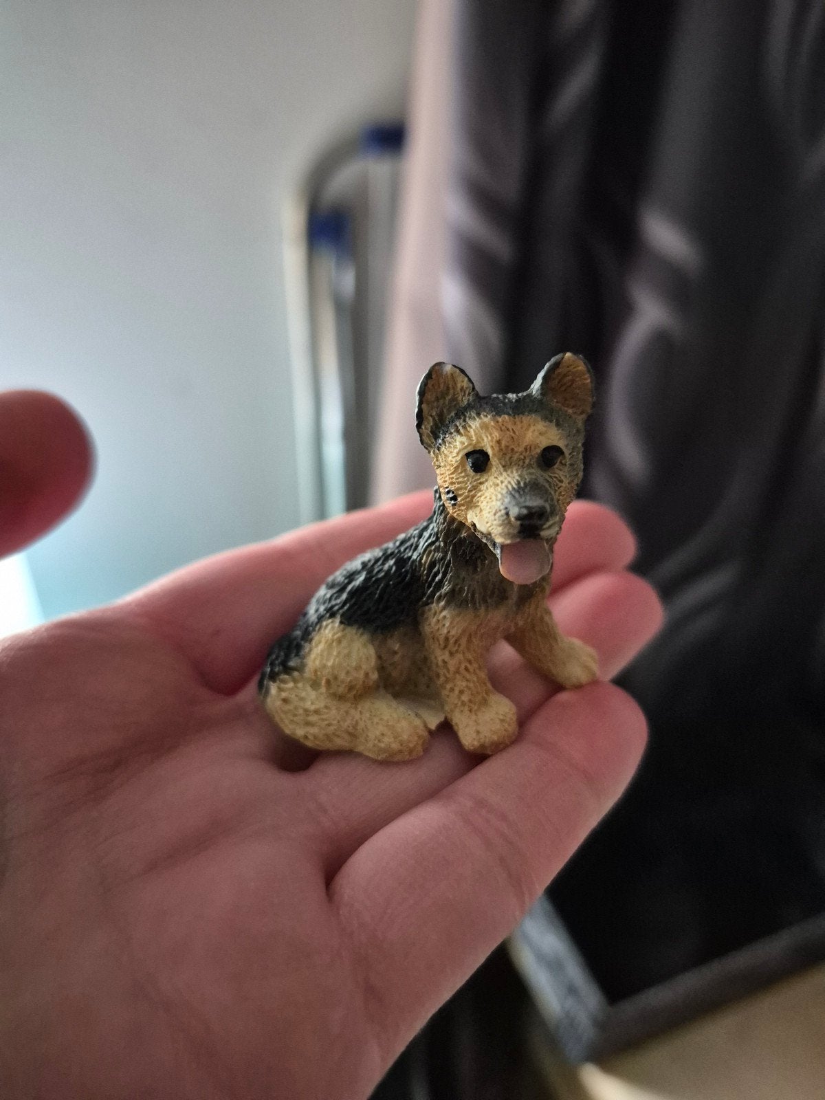 Duitse herder beeldje, Ophalen of Verzenden, Zo goed als nieuw, Dier