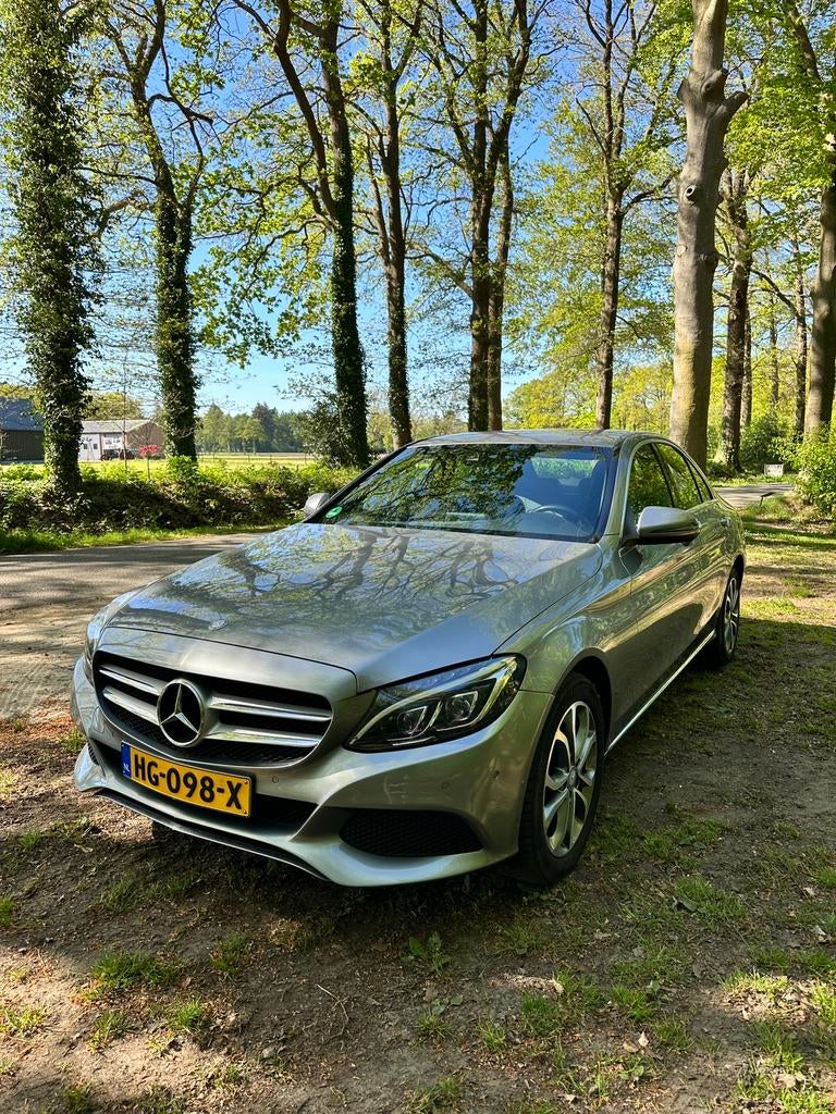 Mercedes-Benz C-Klasse C350 e Plug-in Hybrid 279pk 7G-TRONIC, Auto's, Automaat, Achterwielaandrijving, Zwart, 1600 kg