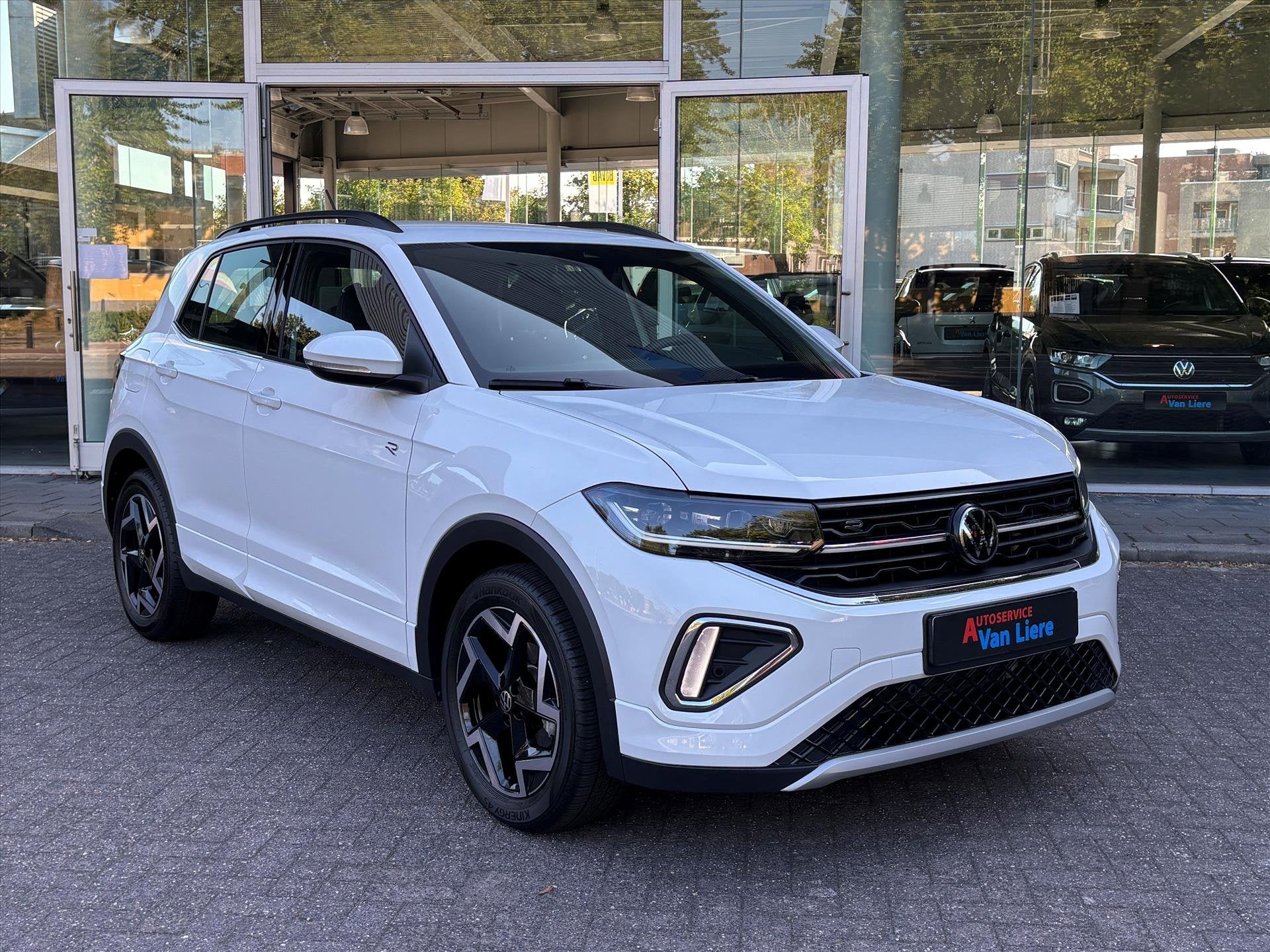 VOLKSWAGEN T-Cross 1.0 TSI 116pk DSG-7 R-Line|Adapt Cruise|, 12 maanden, Gebruikt, 116 pk, Wit