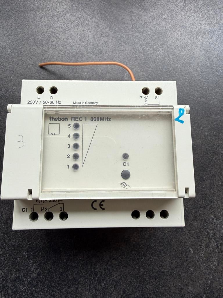 Theben REC 1 868MHz draadloze module, Ophalen of Verzenden, Zo goed als nieuw, Overige typen