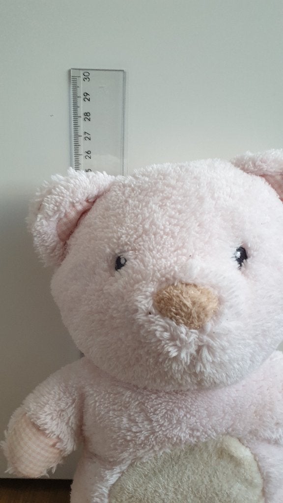 Hele zachte roze beer, Beer, Ophalen of Verzenden, Zo goed als nieuw, Middelgroot (20 tot 80 cm)