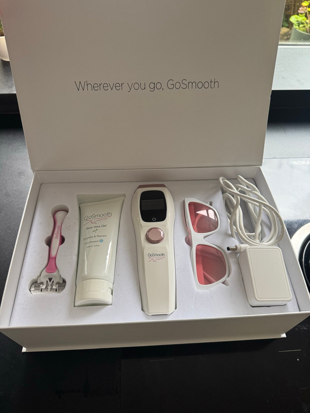 GoSmooth IPL Kit Pro - Ontharing voor thuis -997.476 flitsen, Ophalen, Zo goed als nieuw, Scheren en Epileren