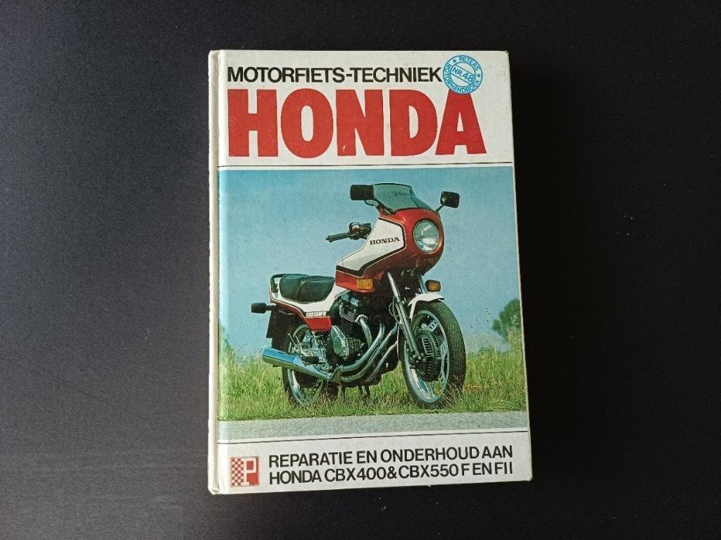 Werkplaatshandboek HONDA CBX400 CBX550F en FII, Ophalen of Verzenden, Honda