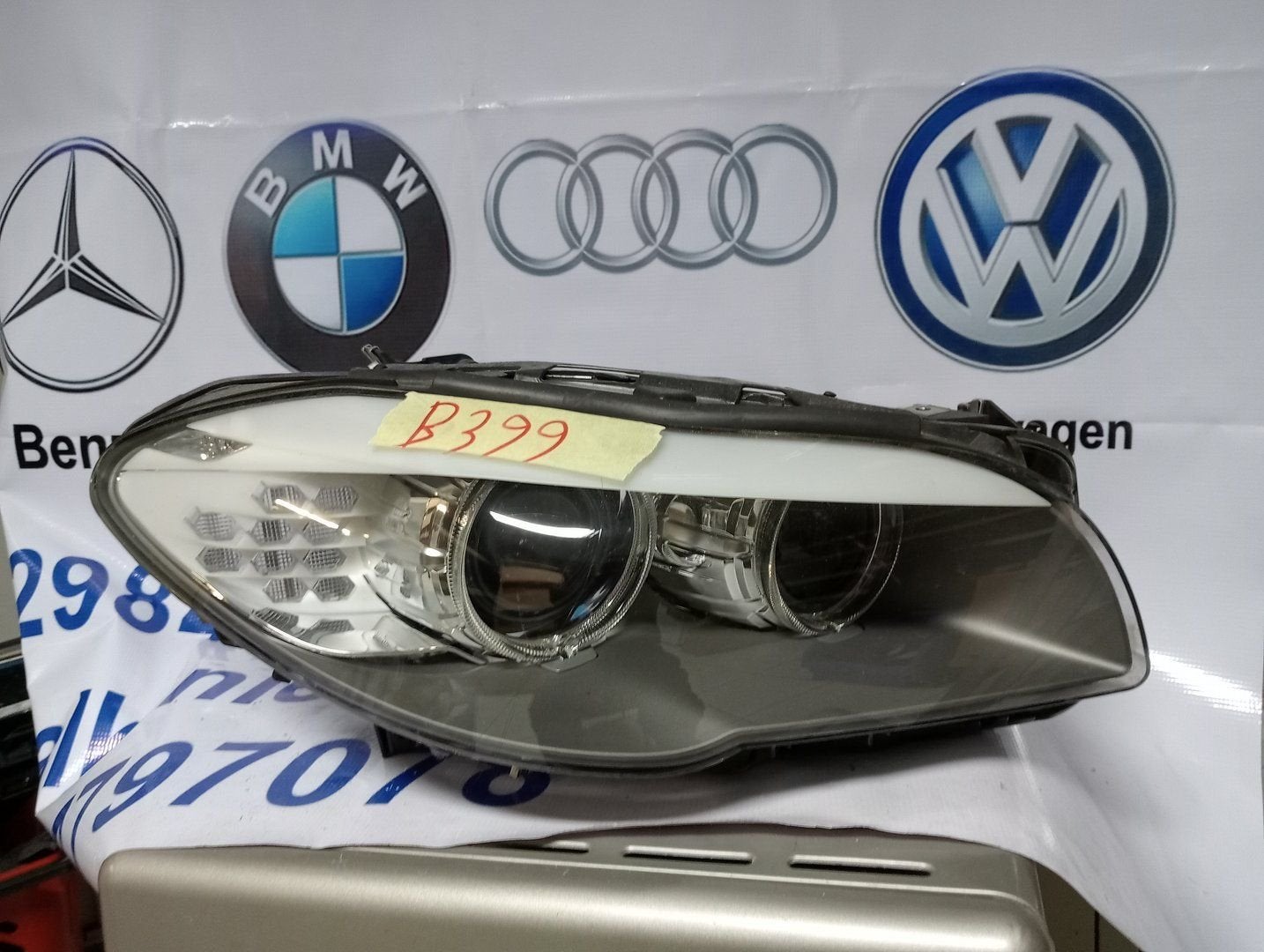 BMW 5 Serie F10 F11 Koplamp links 7203246 11, Gebruikt, -, -, Ophalen of Verzenden