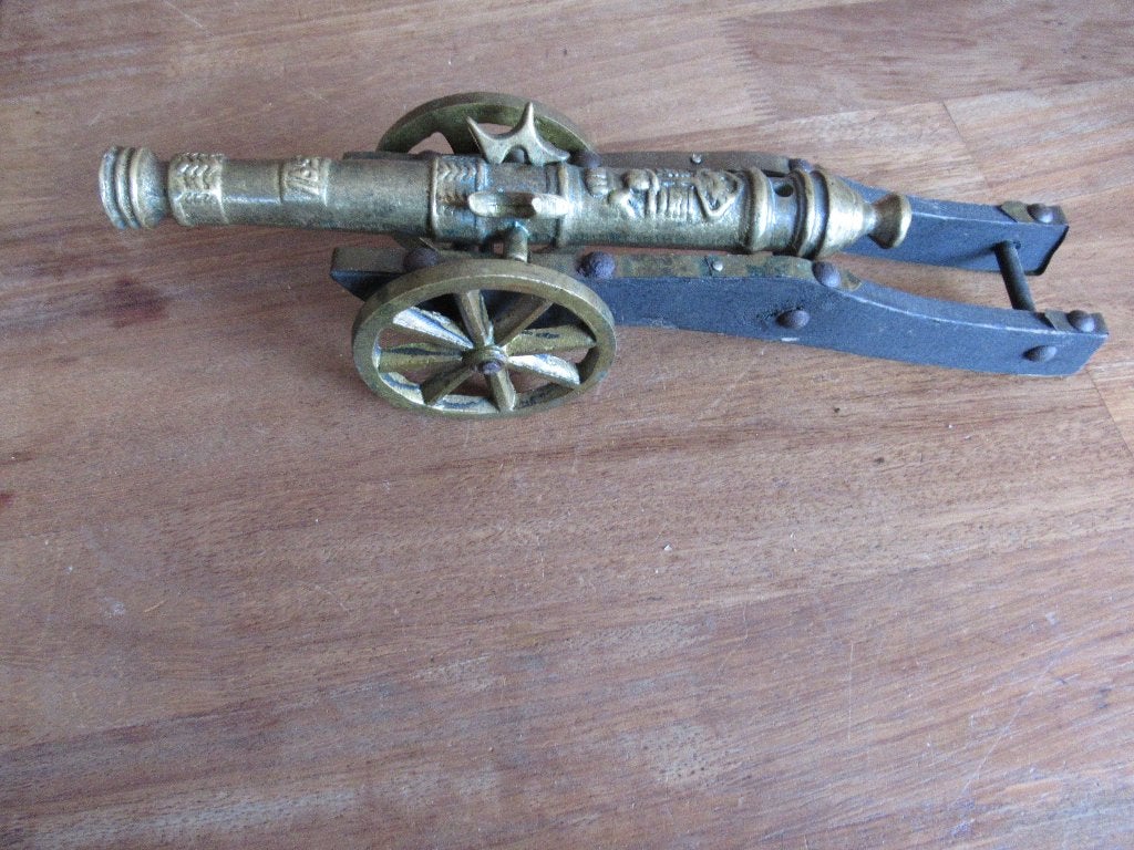 miniatuur Kanon op affuit, Ophalen of Verzenden, Landmacht, Nederland