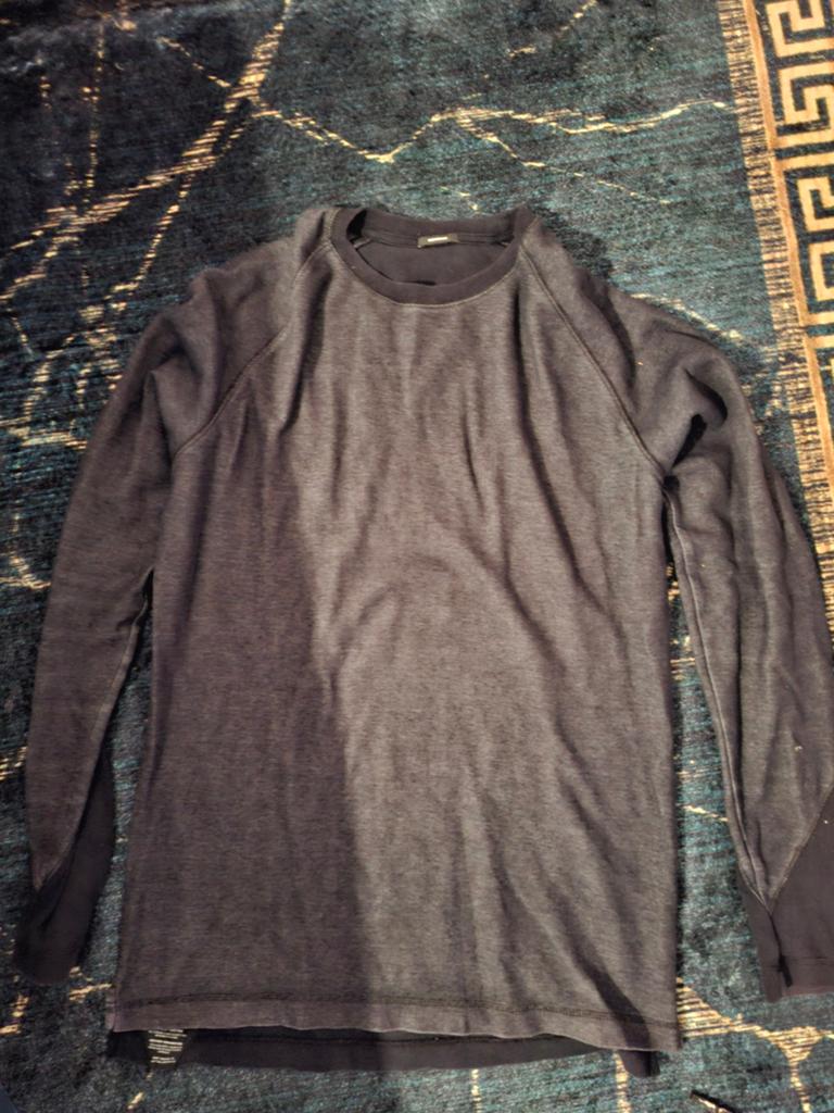Denham Comfortabel heren sweatshirt - Donkergrijs, Maat 52/54 (L), Zo goed als nieuw, Denham, Verzenden