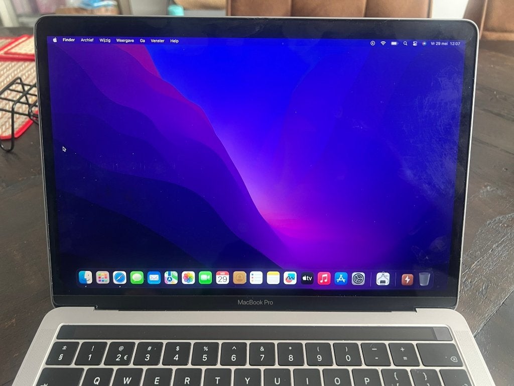 MacBook Pro 13-inch uit 2019 voor weinig ect., MacBook Pro, Gebruikt, 256 GB, Qwerty