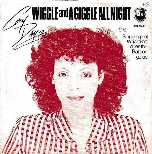 Cory Day - Wiggle & a giggle all night, Ophalen of Verzenden, Gebruikt, 7 inch, Pop