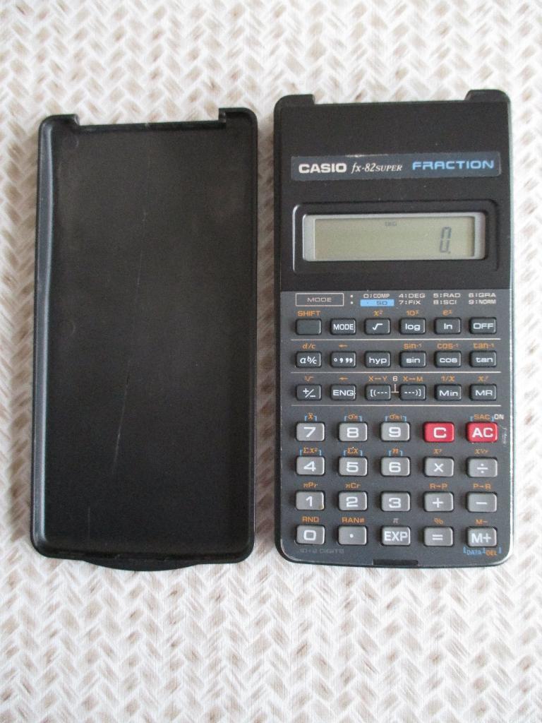 Casio calculator, Verzamelen, Ophalen of Verzenden, Gebruikt