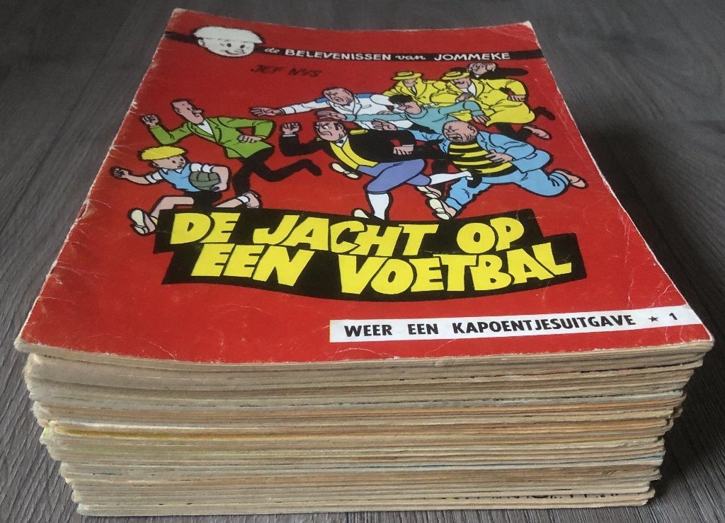 JEF NYS - JOMMEKE - 28 EXEMPLAREN, Meerdere stripboeken, Ophalen of Verzenden, Zo goed als nieuw