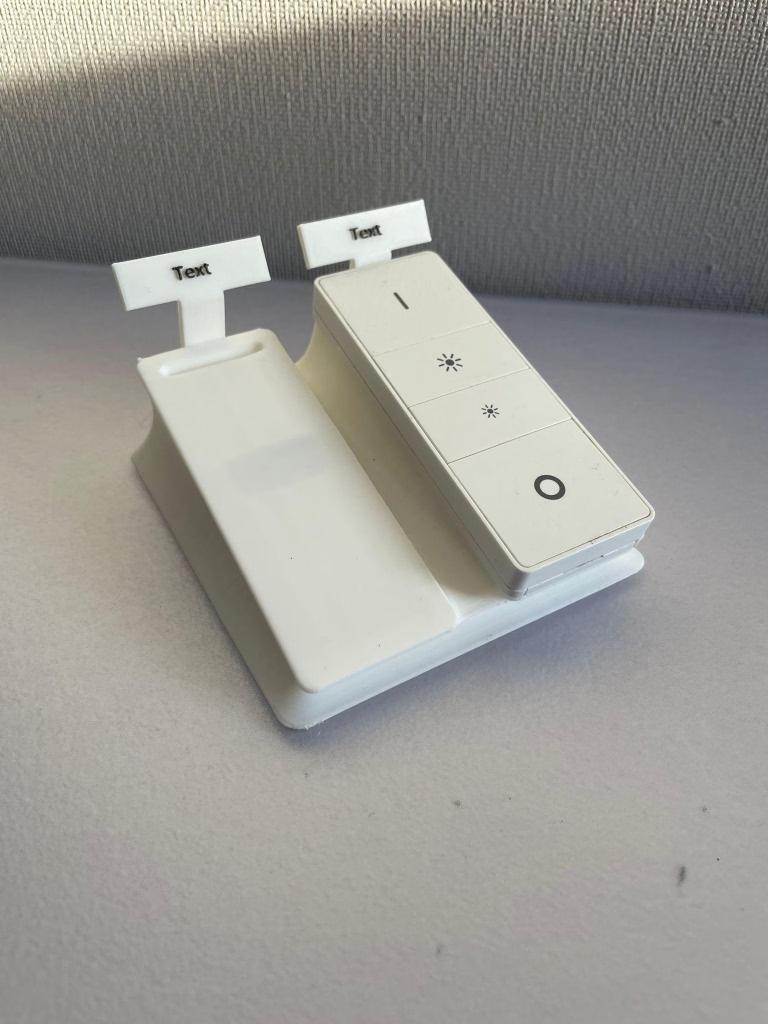 Compacte Dubbele Philips HUE Dimmer V1 houder, Huis en Inrichting, Woonaccessoires | Overige, Nieuw, Verzenden